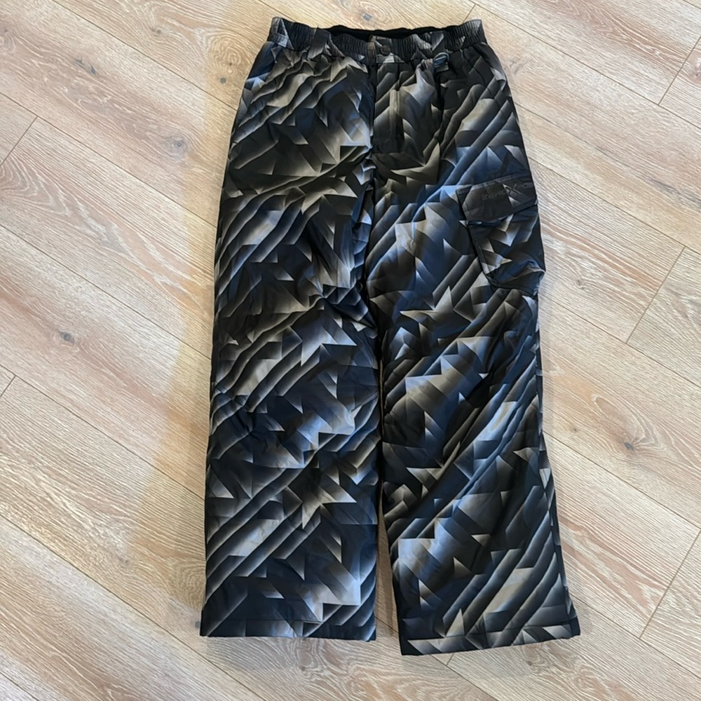 Zero Xposur Geo Print YXL ski pants